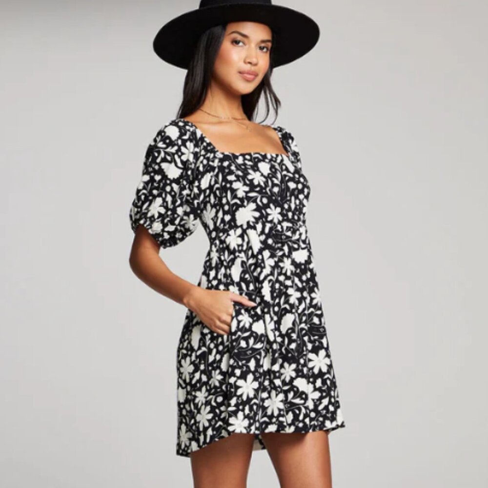 Saltwater Luxe Lyra Mini Dress, NWT